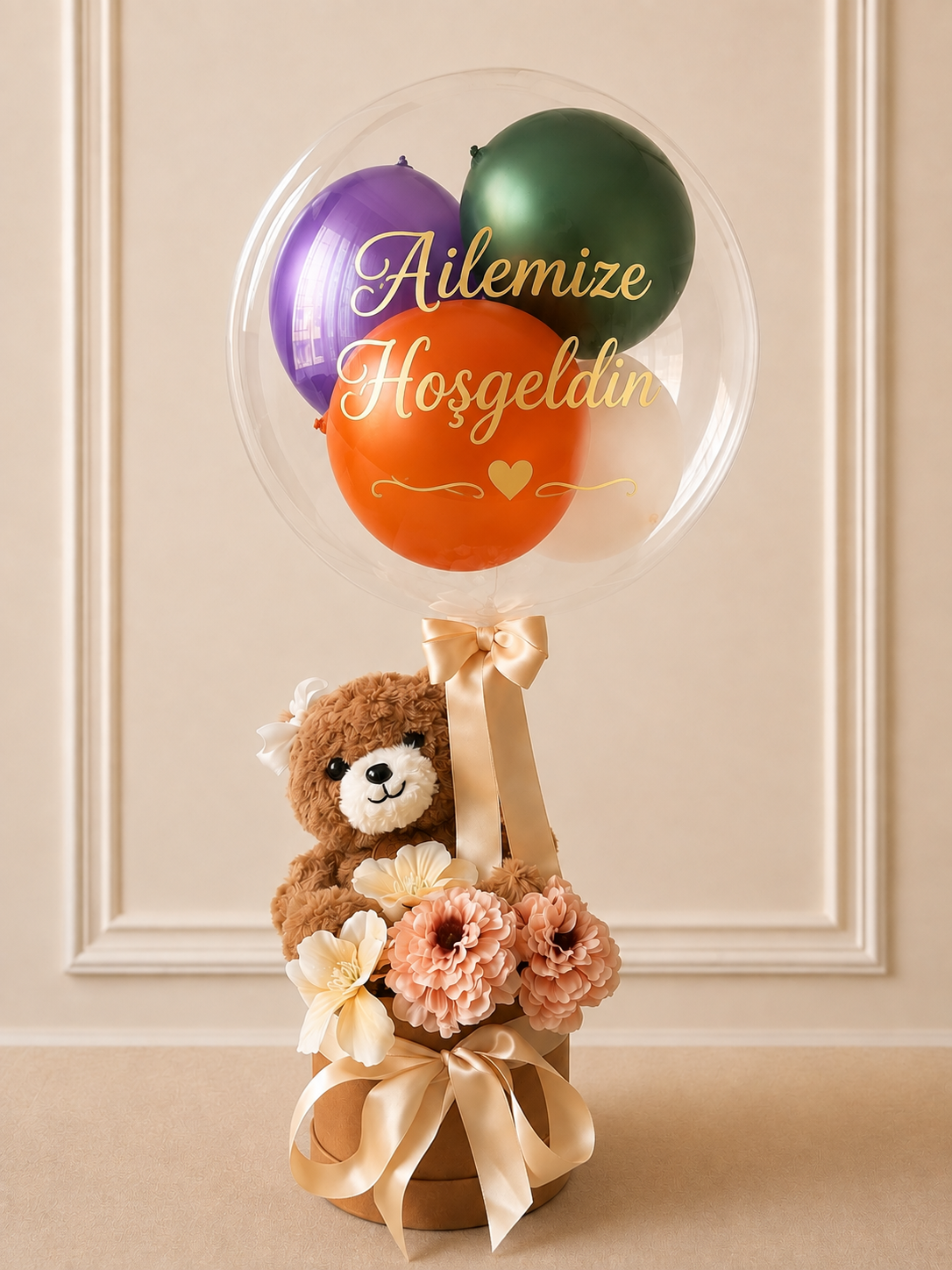 Balon & Peluş - Hoş Geldin Bebek Tasarım
