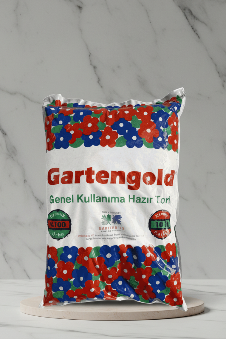 Gartengold 10lt Mineralli Organik Bitki Toprağı