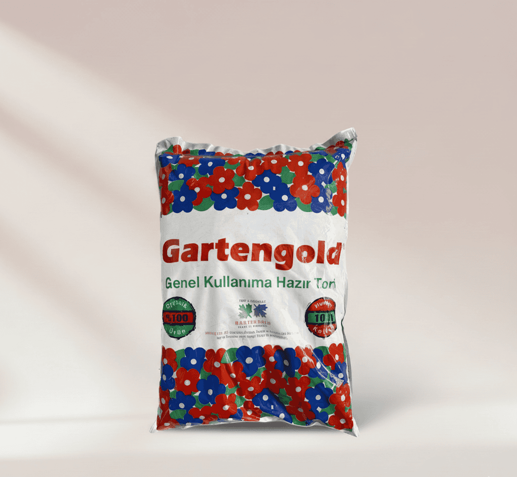 Gartengold 10lt Mineralli Organik Bitki Toprağı paketi