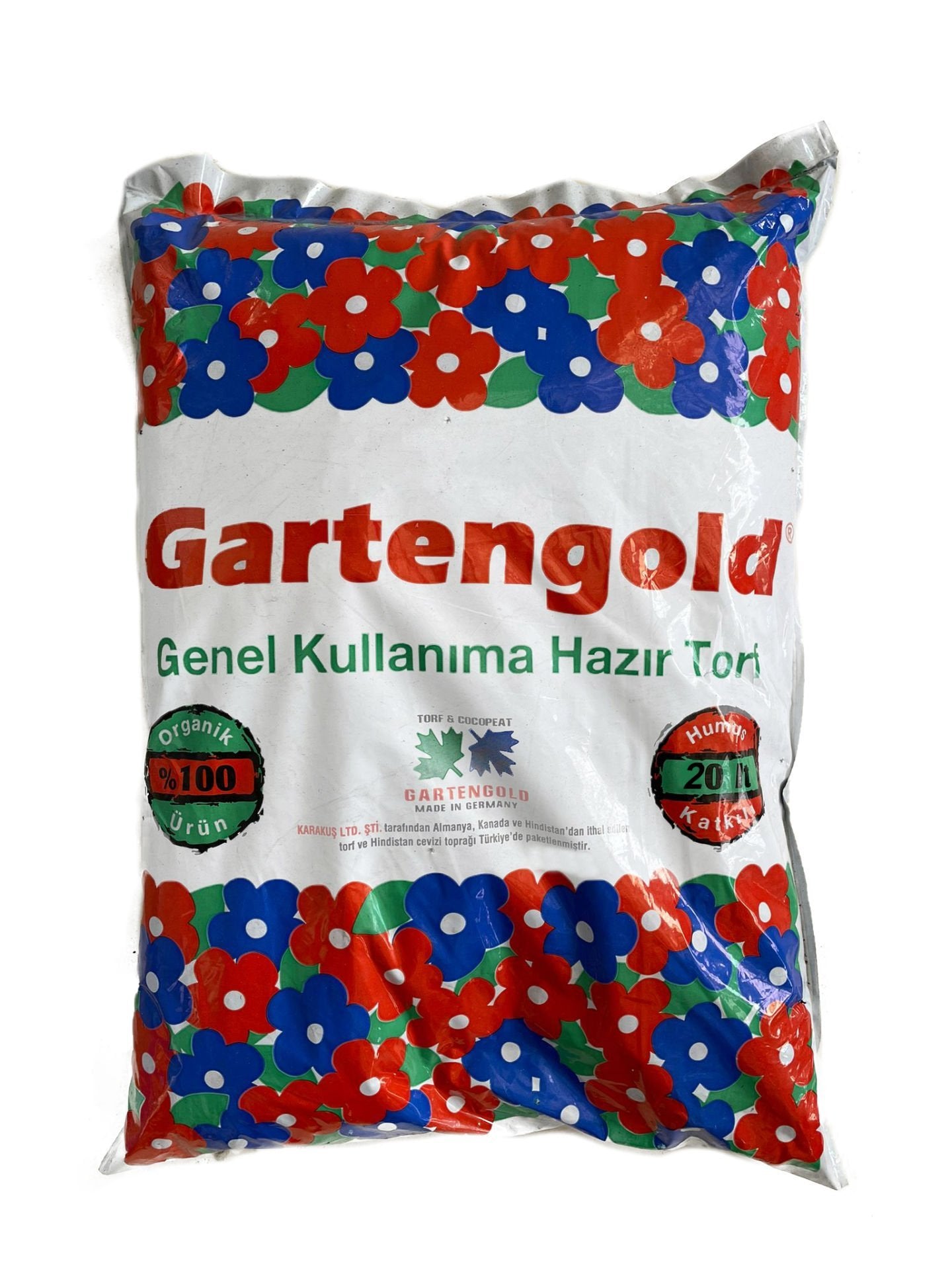 Gartengold 20lt Mineralli Organik Bitki Toprağı