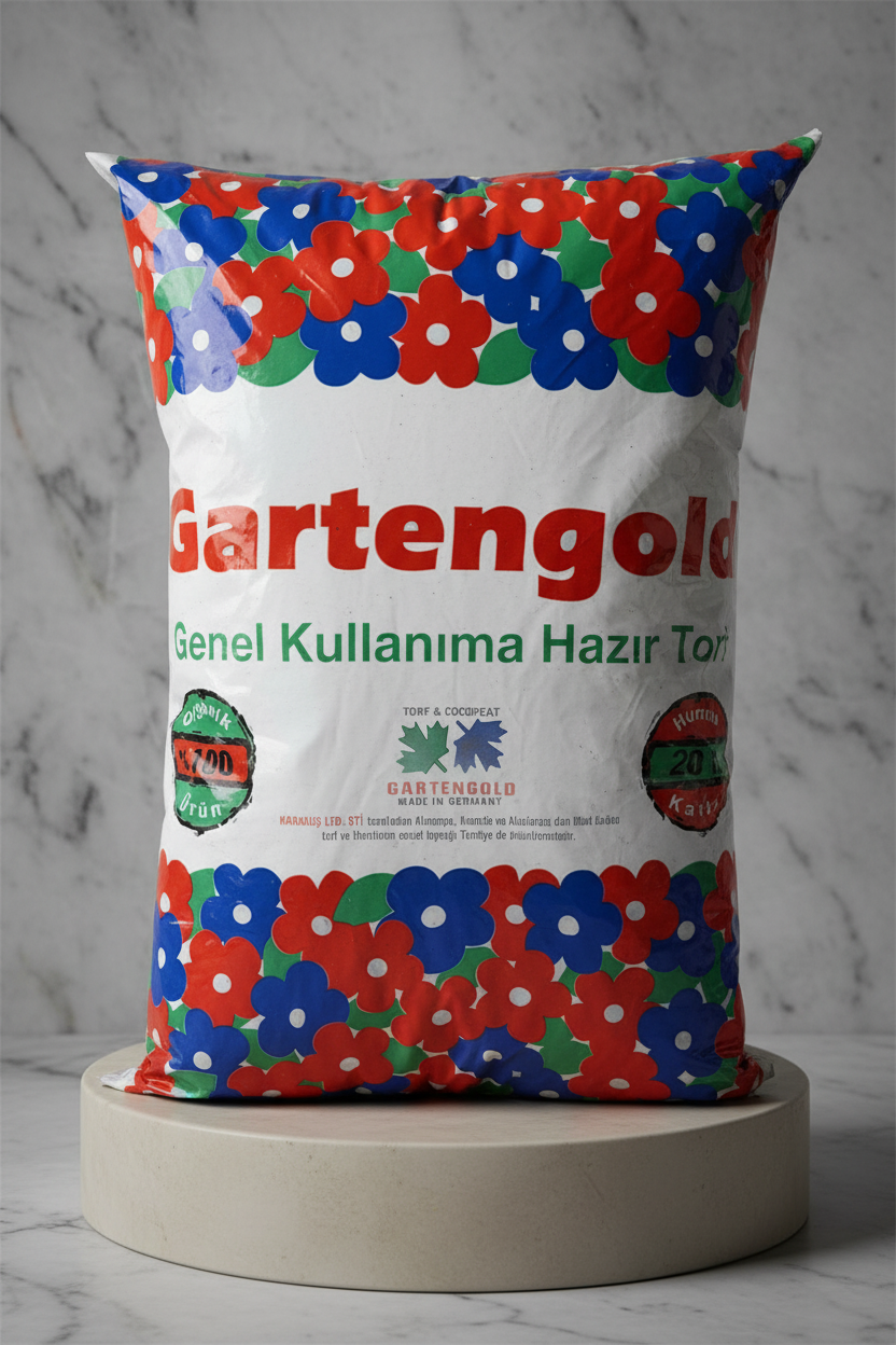 Gartengold 20lt Mineralli Organik Bitki Toprağı