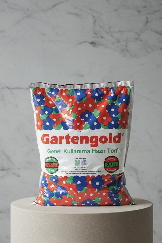 Gartengold 2.5lt Mineralli Organik Bitki Toprağı