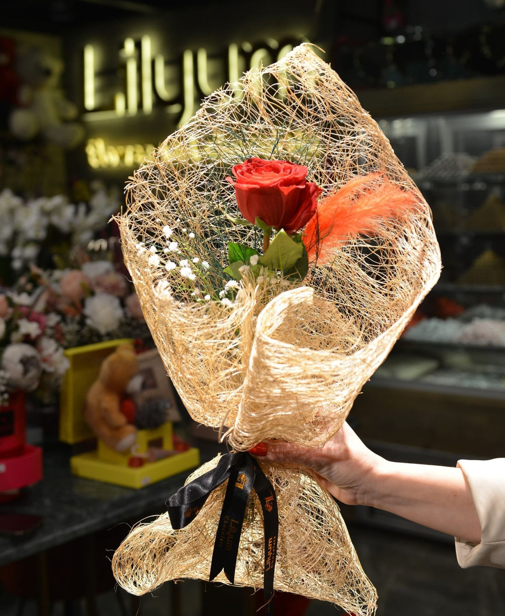 Only Love Kırmızı Gül Buketi