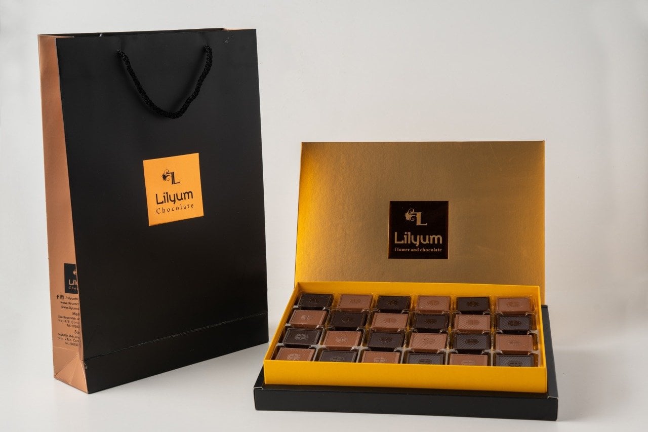 Madlen Sütlü Ve Bitter Hediyelik Çikolata XL (96'lı)