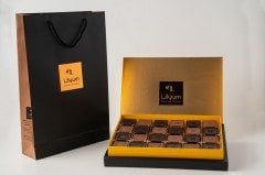 Madlen Sütlü Ve Bitter Hediyelik Çikolata XL (96'lı)