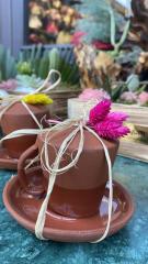 El Yapımı Çömlek Fincan