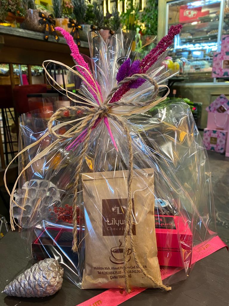 Pinky Çikolata + Kuru Kahve Hediye Seti