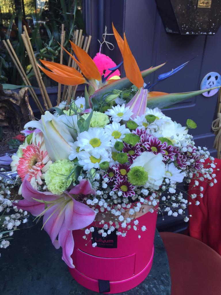 Starliçe (Çikolatalı) Pink Flowerbox