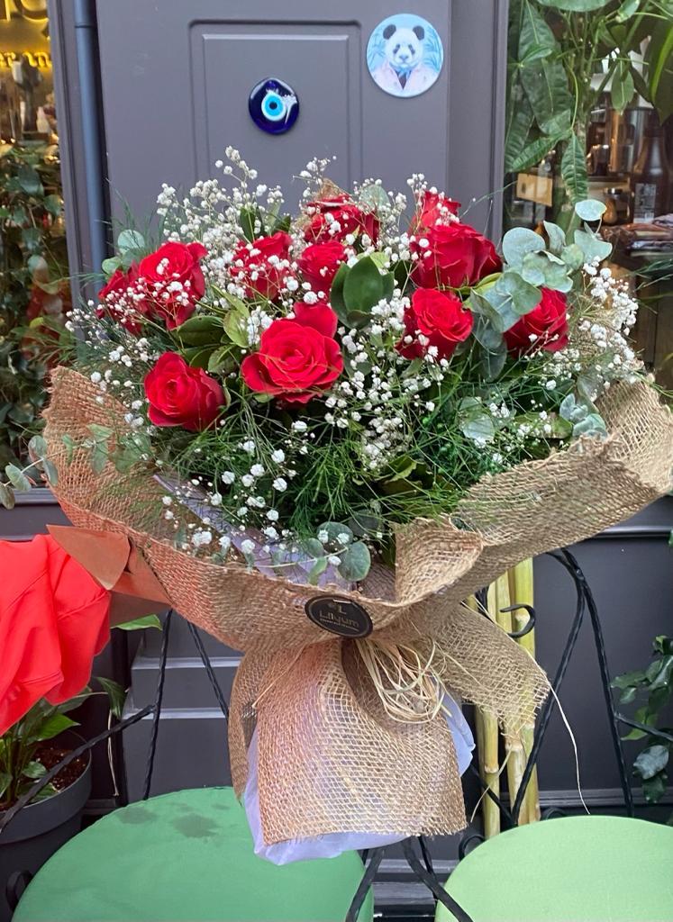 İnfinity - 11'li Gül Buketi