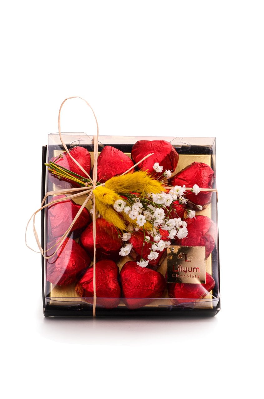 13'lü Mini Kalp Çikolata