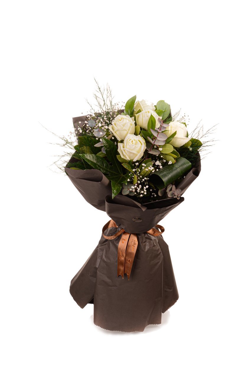 Lady White Rosa 5'li