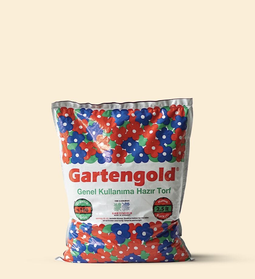 Gartengold 2.5lt Mineralli Organik Bitki Toprağı