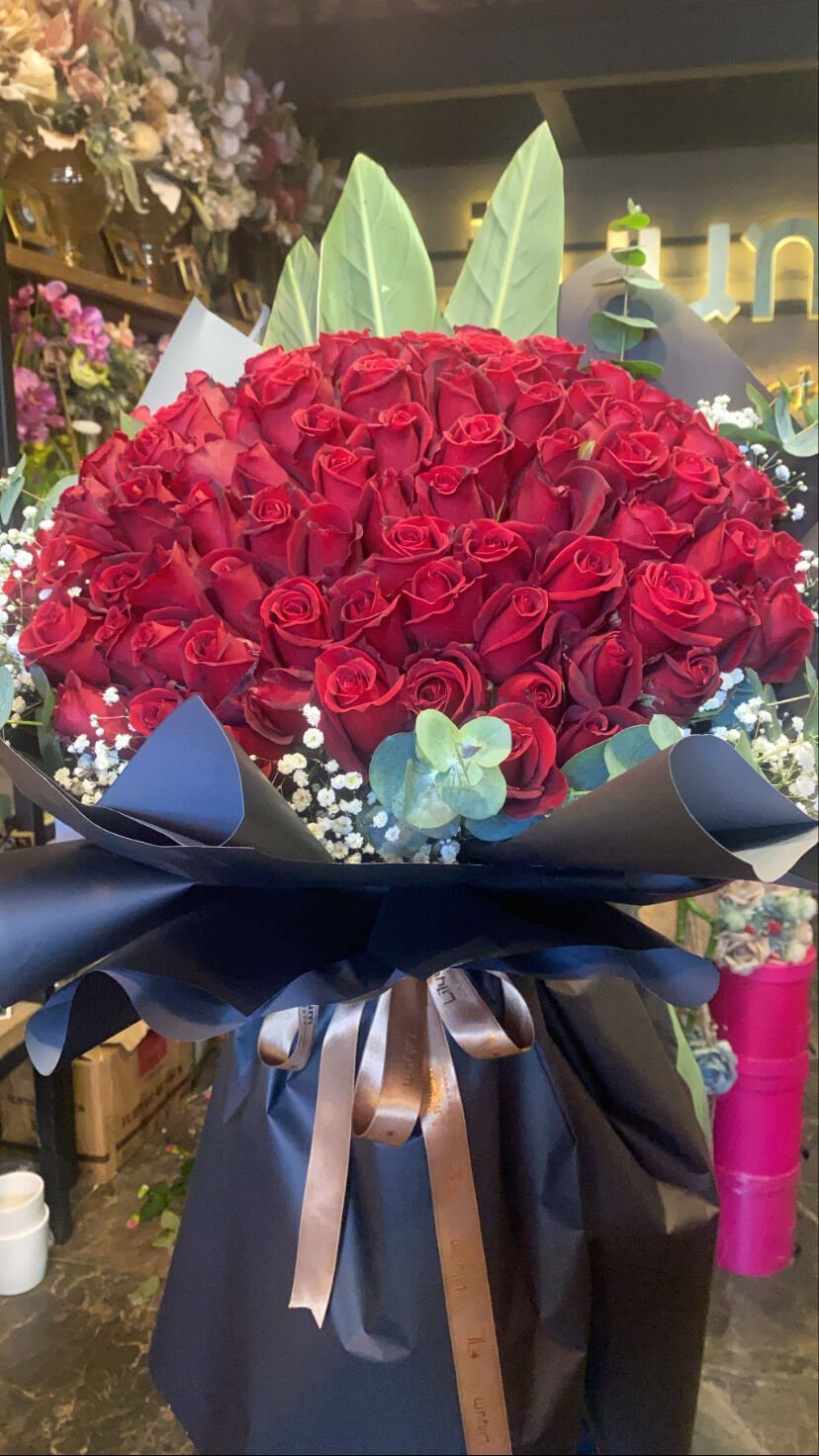 İnfinity 101 Kırmızı Gül