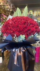 İnfinity 101 Kırmızı Gül