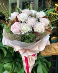 10'lu Pudra Şakayık Buketi