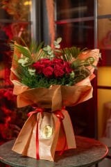 Infinity Love 11'li Kırmızı Gül Buketi