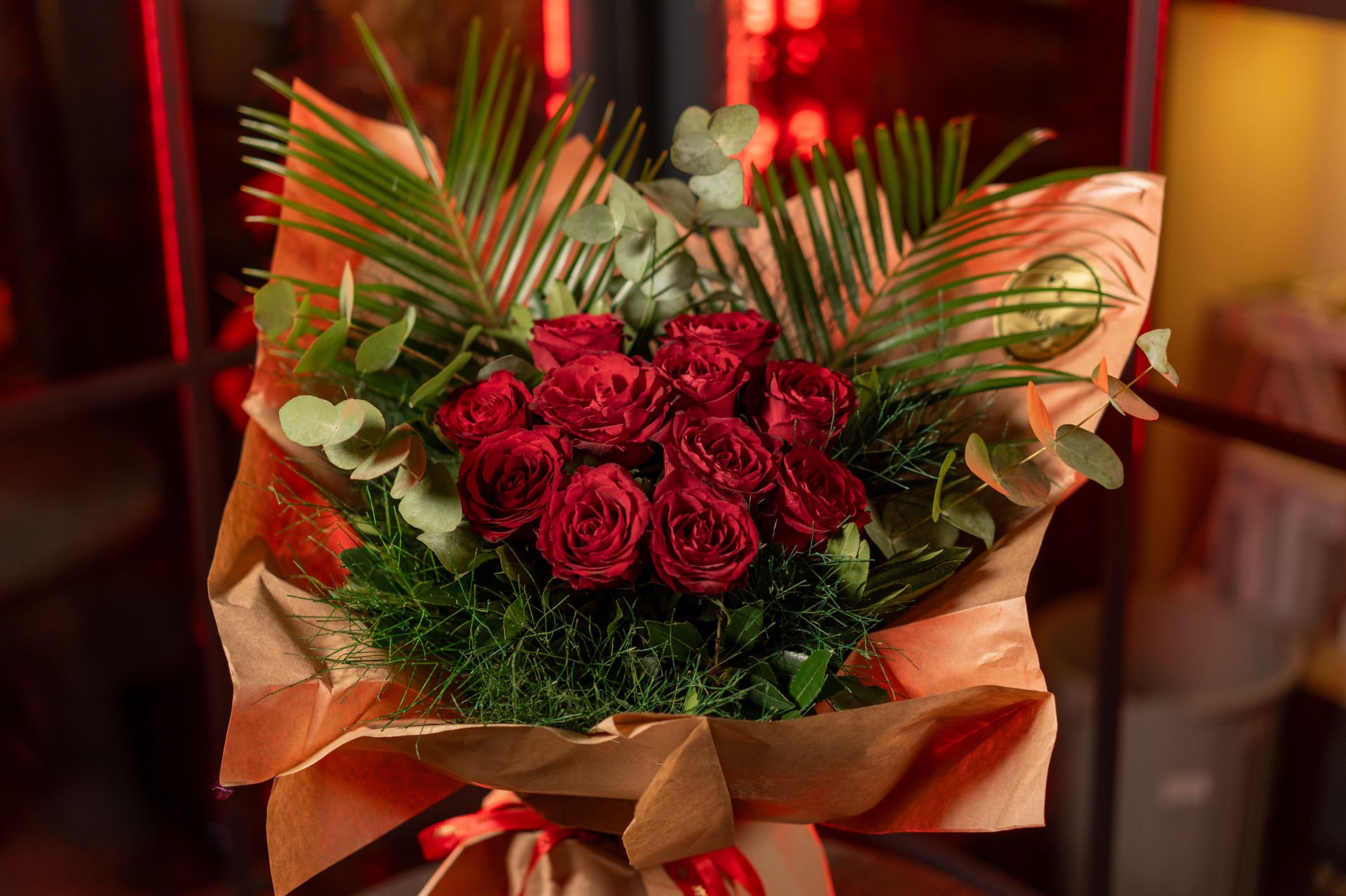 Infinity Love 11'li Kırmızı Gül Buketi