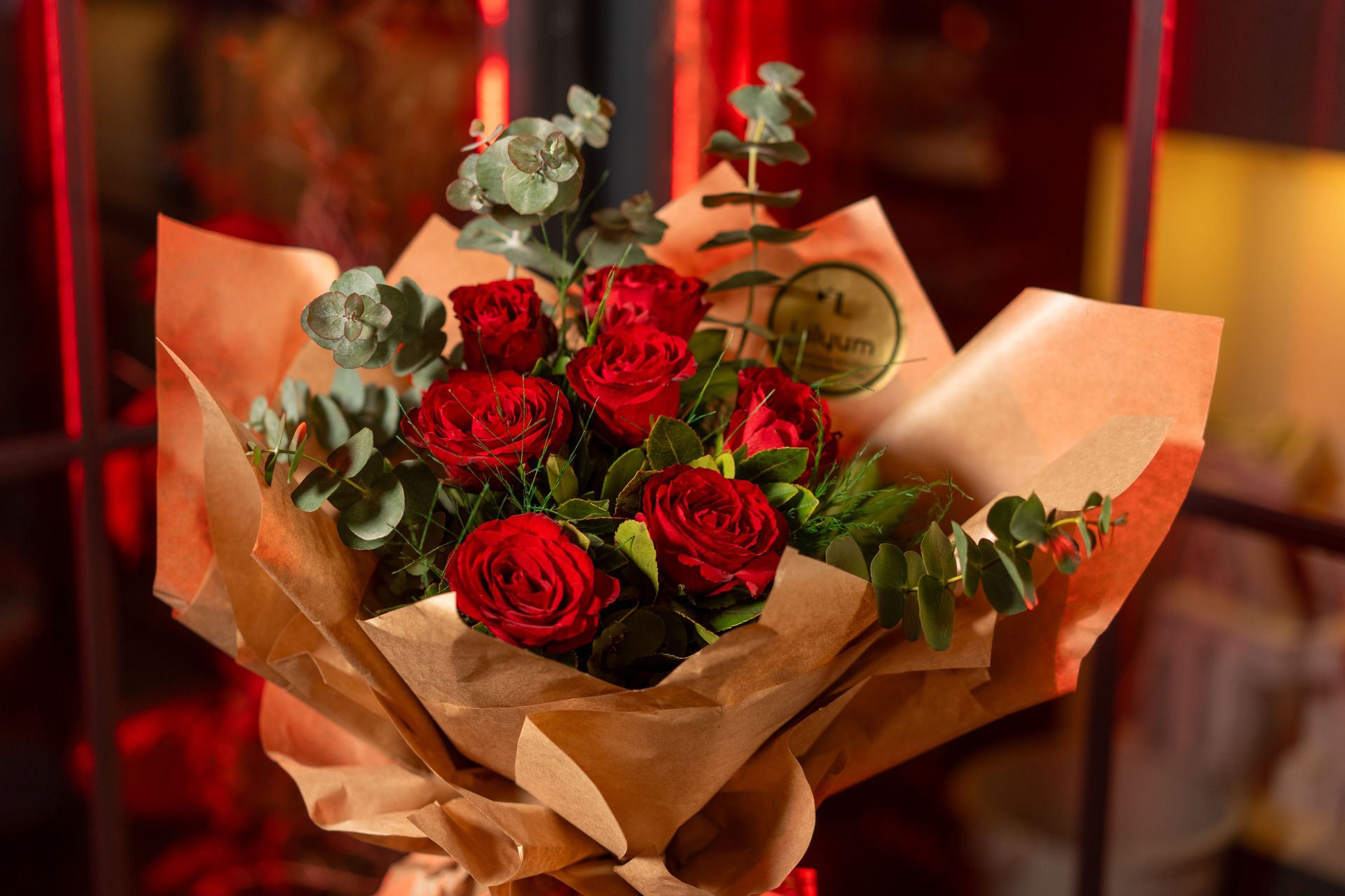 Infinity Love 7'li Kırmızı Gül Buketi