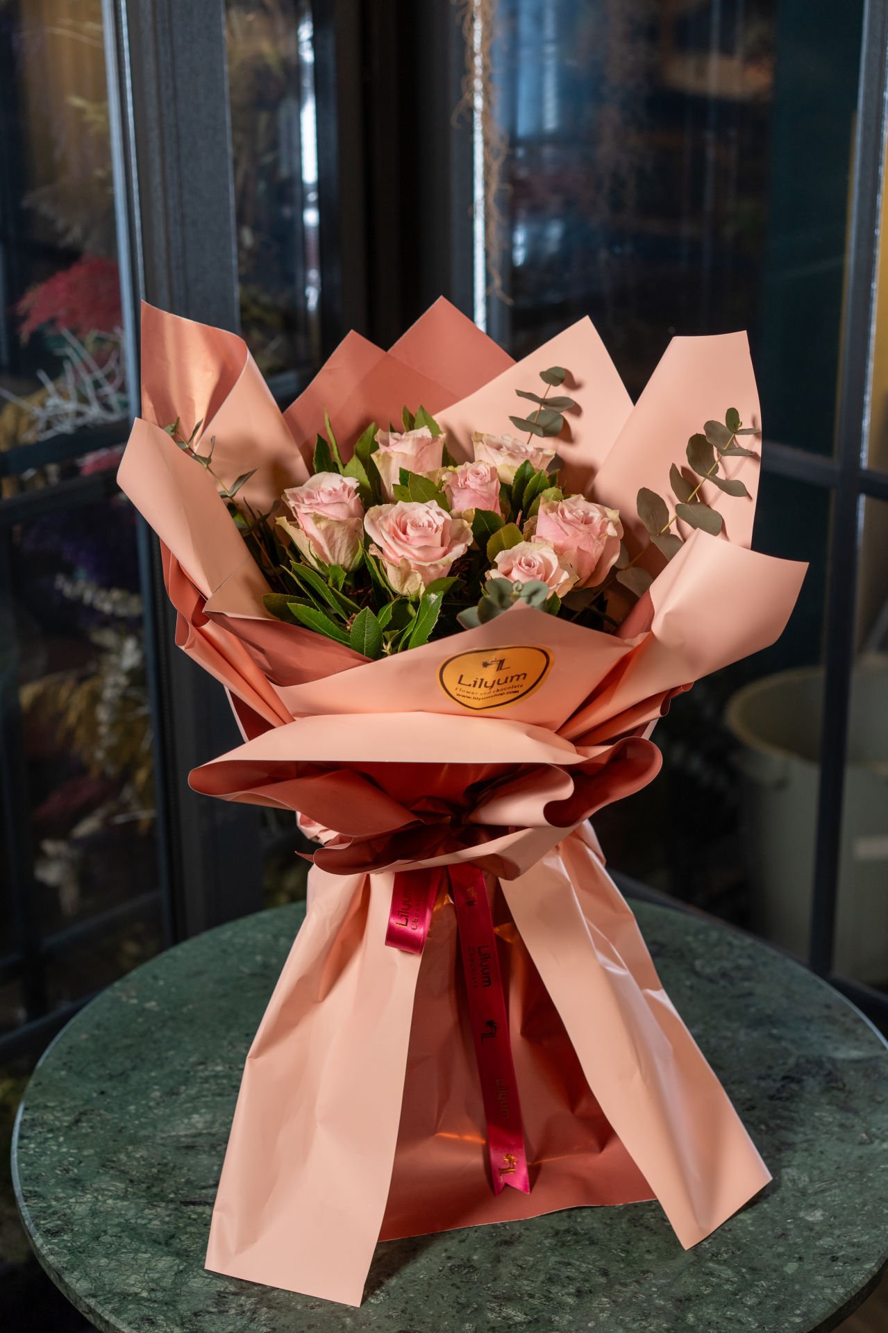 Pure Love 7'li Pembe Gül Buketi