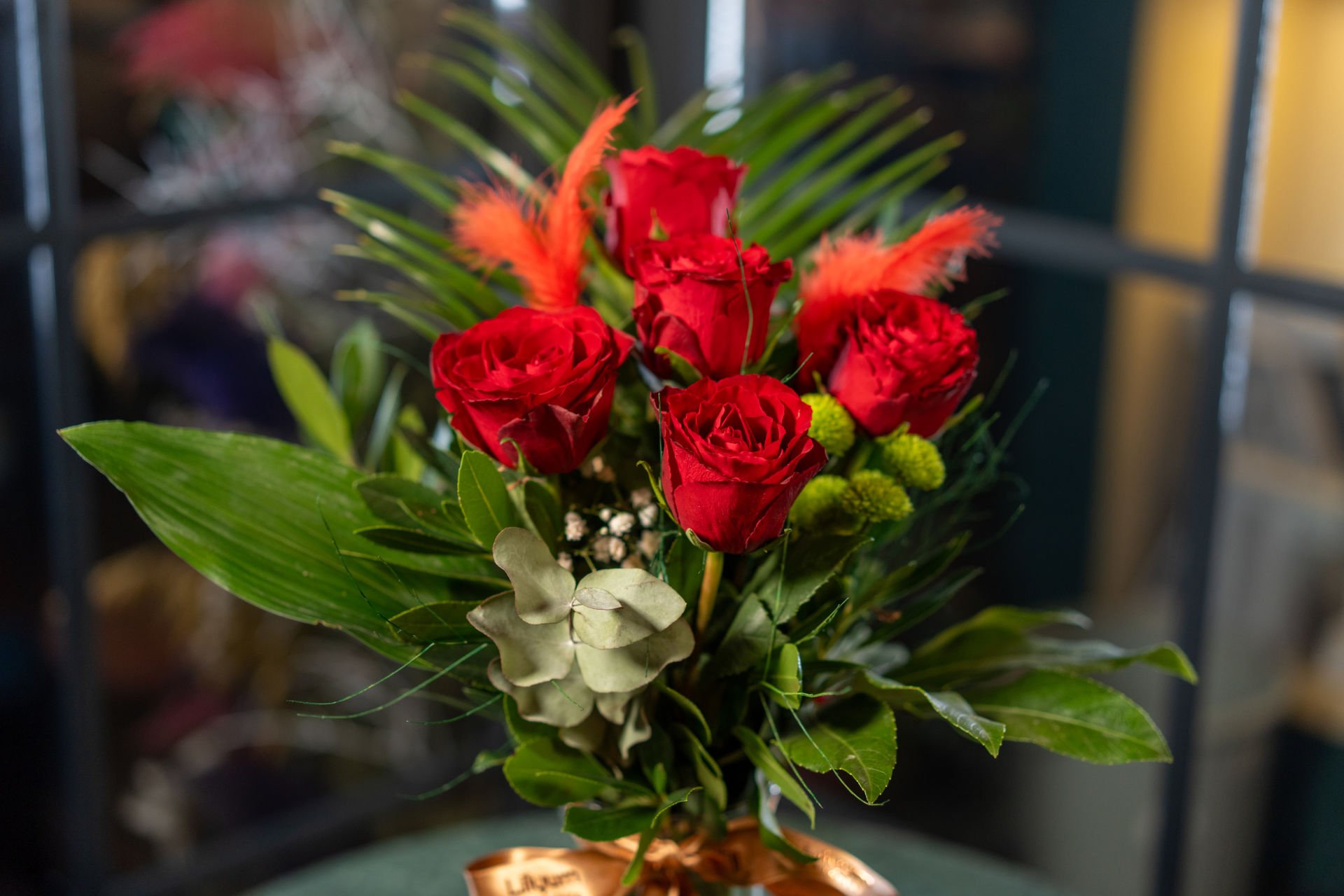 Infinity 5'li Gül Vazo Aranjman