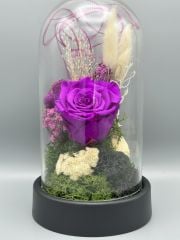 Forever Purple Solmayan Gül Serisi