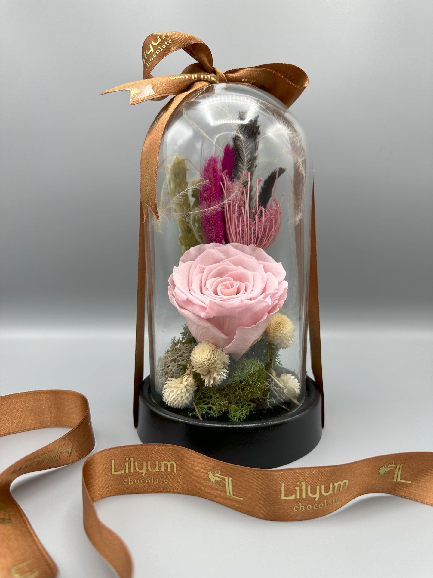 Forever Powder Pink Solmayan Gül Serisi