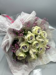 Kalıcı Kadife Gül Buketi (Özel Seri)