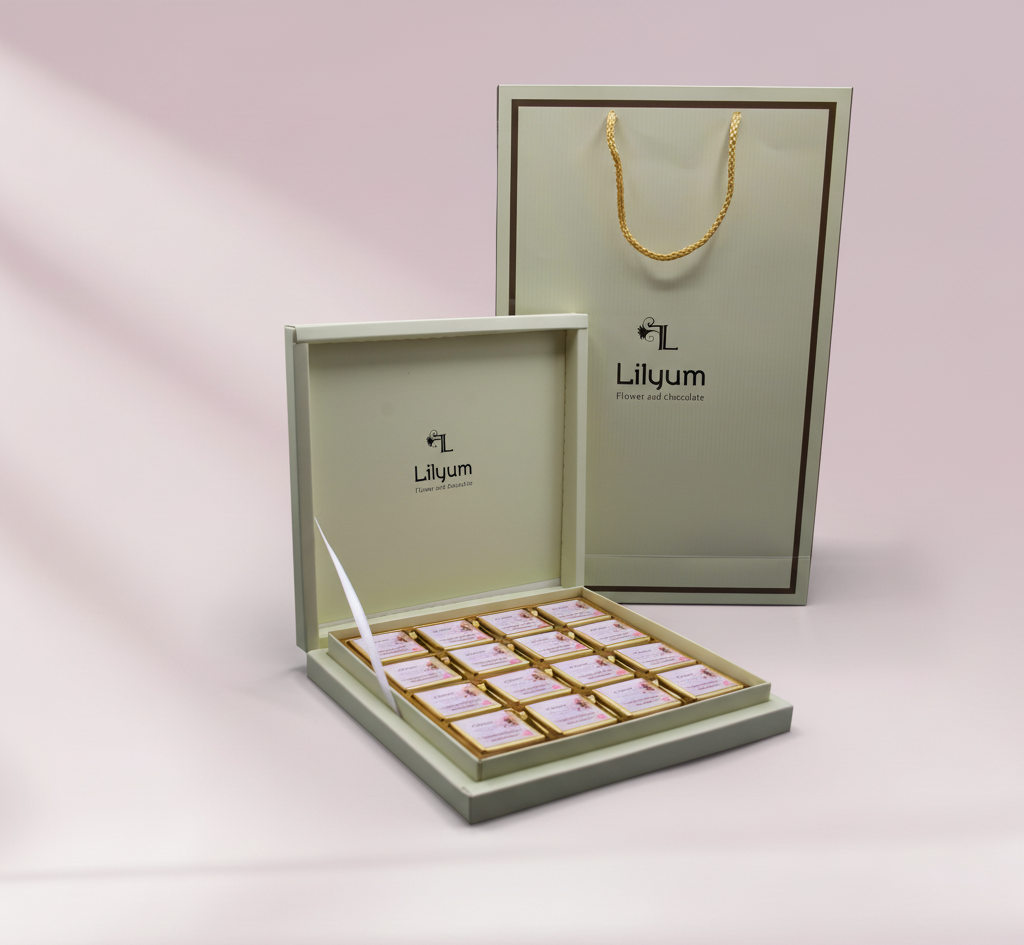 Öğretmenler Günü Özel 48'li Baskılı Madlen Çikolata