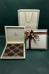 Dizayn Kutu Sütlü & Bitter Madlen Çikolata