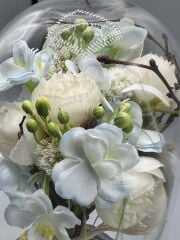 Sakura Serisi (Beyaz Solmayan) - Çiçek Tasarımı