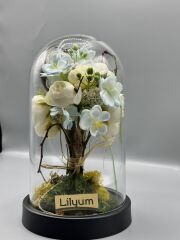 Sakura Serisi (Beyaz Solmayan) - Çiçek Tasarımı