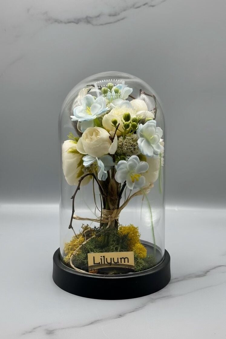 Sakura Serisi (Beyaz Solmayan) - Çiçek Tasarımı