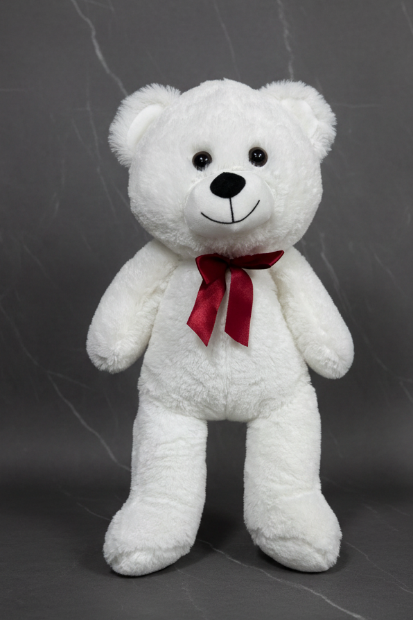 Beyaz Peluş Ayıcık - 46cm
